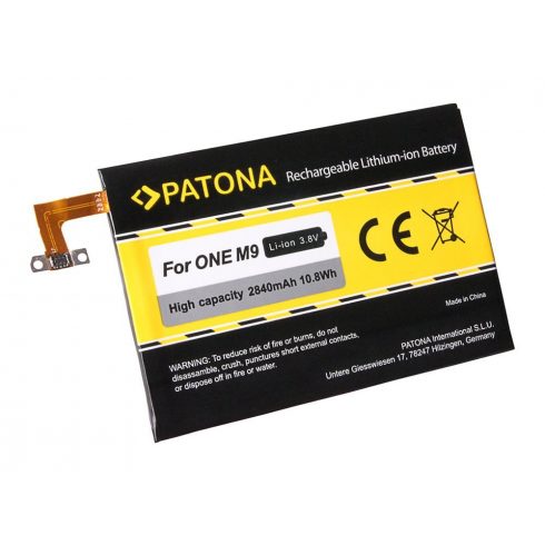 PATONA baterija za mobilni telefon HTC ONE M9 B0PGE100 2840mAh 3.8V Li-Ion