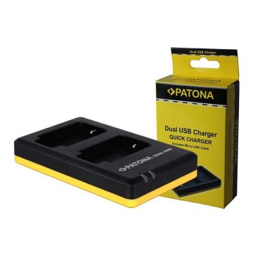 PATONA Photo Dual Quick Canon LP-E10 USB polnilec