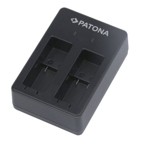 PATONA polnilec za Dual GoPro Hero 5/Hero 6/Hero7/Hero 8 digitalni fotoaparat AABAT-00/ micro USB/ USB-C