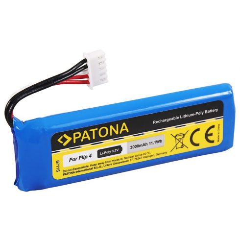 PATONA baterija za zvočnik JBL Flip 4 3000mAh 3.7V Li-Pol GSP872693 01