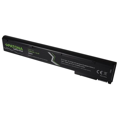 PATONA baterija za ntb HP Elitebook 8560w 5200mAh Li-Ion 14.4V PREMIUM VH08