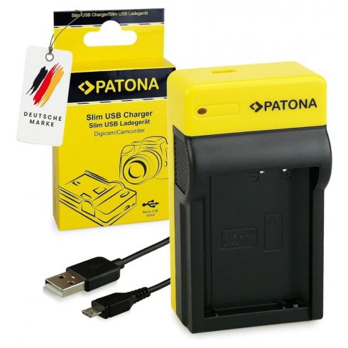 PATONA polnilec Photo Canon LP-E10 slim, USB