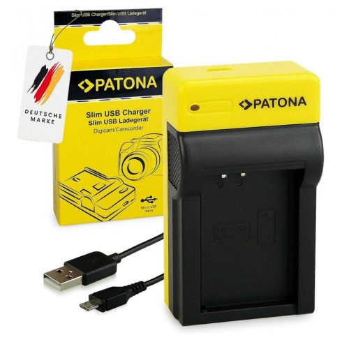 PATONA polnilec Photo Canon LP-E12 slim, USB