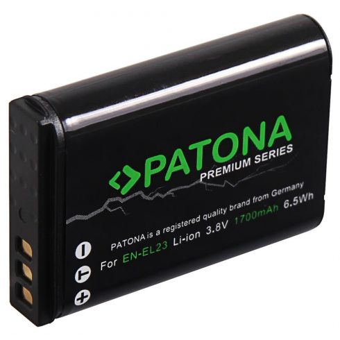 PATONA baterija za foto Nikon EN-EL23 1700mAh Li-Ion Premium