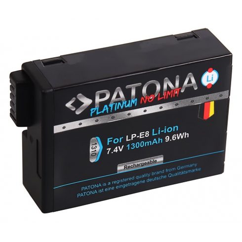 PATONA baterija za foto Canon LP-E8/LP-E8+ 1300mAh Li-Ion PLATINUM