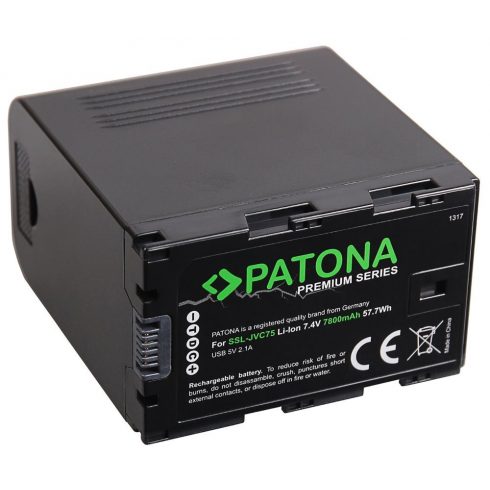 PATONA baterija za digitalni fotoaparat SSL-JVC50/JVC75 7800mAh Li-Ion PREMIUM