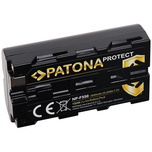 PATONA baterija za digitalni fotoaparat Sony NP-F550 3500mAh Li-Ion 7.2V Protect