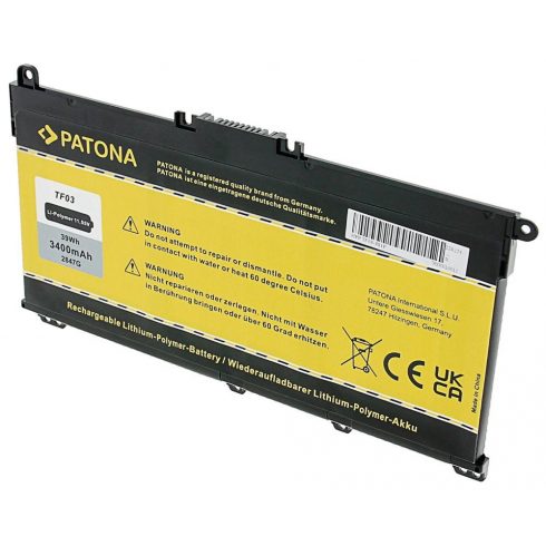 PATONA baterija za ntb HP Pavilion 14-BF/15-CC 3400mAh Li-Pol 11.55V TF03XL