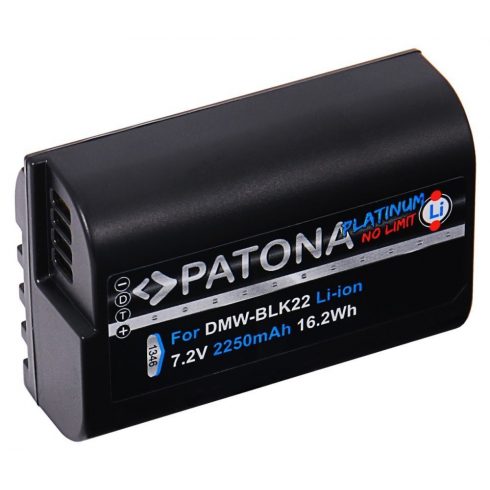 PATONA foto baterija Panasonic DMW-BLK22 2250mAh Li-Ion Platinum DC-S5