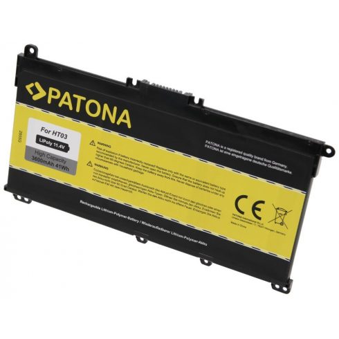 PATONA baterija za ntb HP Pavilion 14/15 3600mAh Li-Pol 11.4V HT03XL