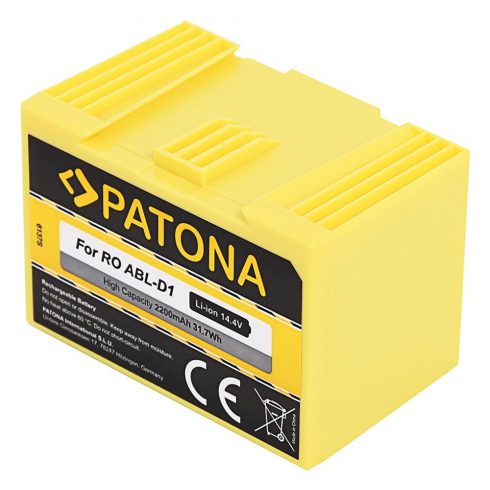 PATONA baterija za robotski sesalnik iRobot i7/i4/i3/e5/e6 14.4V 2200mAh Li-lon