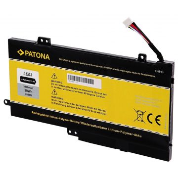   PATONA baterija za ntb HP Envy x360 m6 3400mAh Li-Pol 11.4V LE03XL