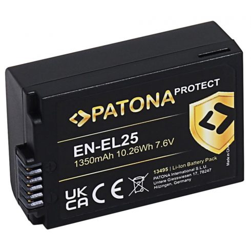 PATONA baterija za foto Nikon EN-EL25 1350mAh Li-Ion Premium Z50 / Z fc