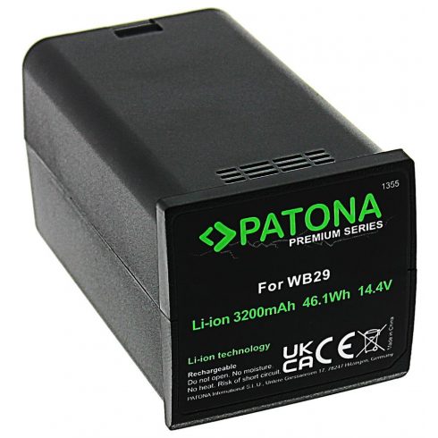 PATONA baterija za foto GODOX AD200 3200mAh Li-Ion 14.4V WB29