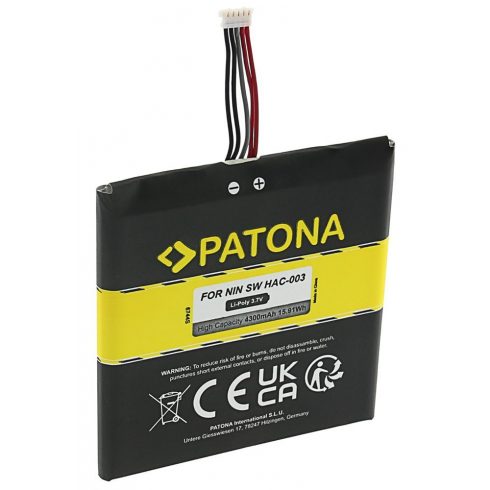 PATONA baterija za igralno konzolo Nintendo Switch HAC-003 4300mAh Li-Pol 3.7V