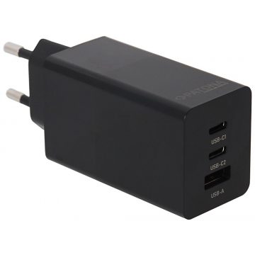 PATONA napajalnik Napajanje 65W 2xUSB-C/USB-A -PD 3.0