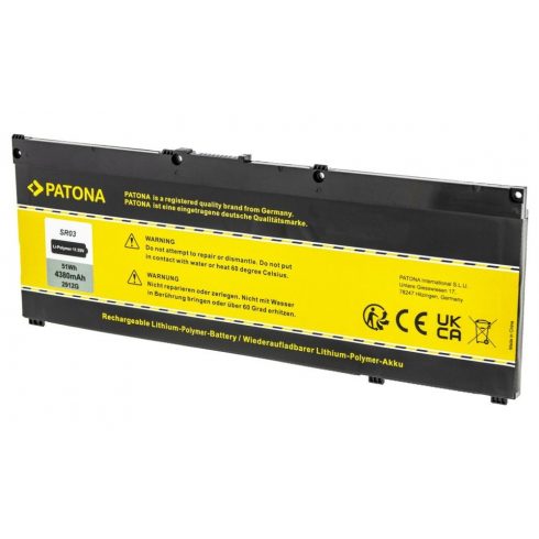 PATONA baterija za ntb HP Pavilion Gaming 15/17 4380mAh Li-Pol 11.55V SR03XL