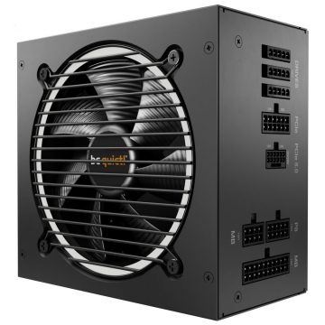   Bodi tiho! / vir PURE POWER 12 M 550W / ATX3.0 / aktivni PFC / 120 mm ventilator / 80PLUS Gold / modularno