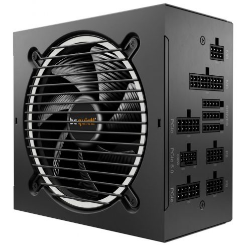 Bodi tiho! / vir PURE POWER 12 M 850W / ATX3.0 / aktivni PFC / 120 mm ventilator / 80PLUS Gold / modularno