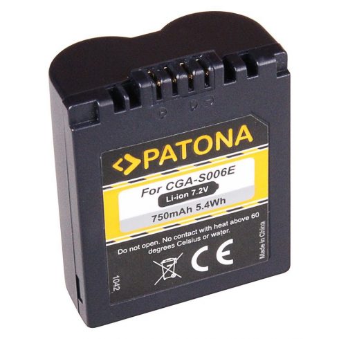 PATONA baterija za foto Panasonic CGA-S006E 750mAh