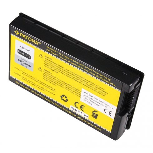 PATONA baterija za ntb ASUS A32-F80 4400mAh Li-Ion 10.8V