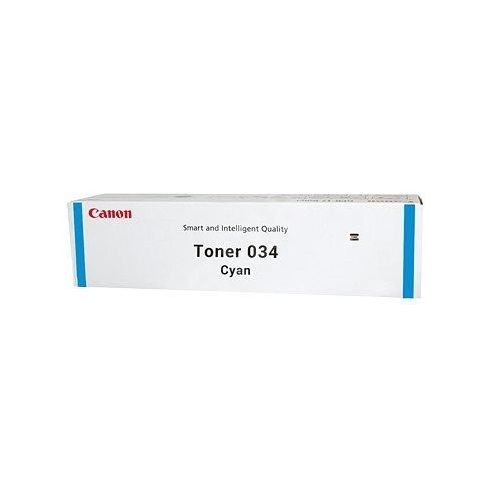 Canon original toner 034 C iR-C1225, C1225iF/ Cyan