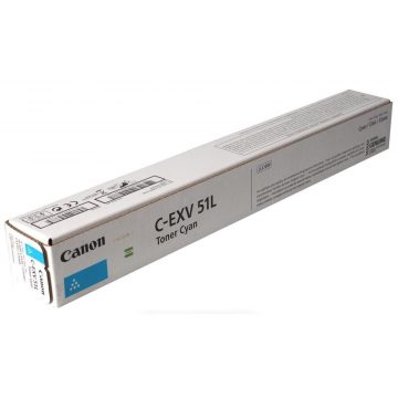   Canon originalni TONER CEXV51L CYAN iR-ADV C55xx/C57xx toner nizke zmogljivosti 26.000 strani A4 (5%) - BREZ OTROŠKOV