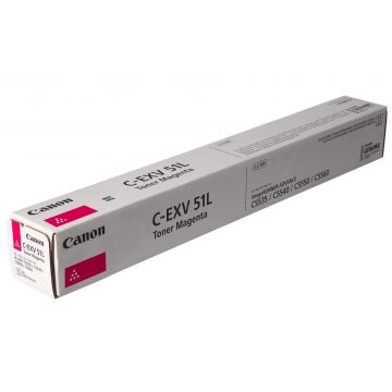   Canon originalni TONER CEXV51L MAGENTA iR-ADV C55xx/C57xx toner nizke zmogljivosti 26.000 strani A4 (5%) - BREZ OTROŠKOV