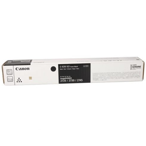 Canon original TONER CEXV63 ČRN iR 27xx 30.000 strani A4 (5%)