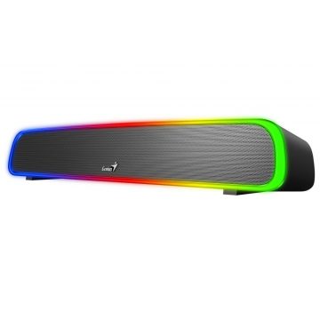   GENIUS zvočnik USB SoundBar 200BT/ Bluetooth/ 3.5" jack/ 4W/ RGB/ črn