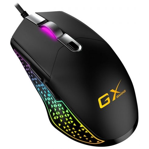 GENIUS GX GAMING Scorpion M705/ žično/ RGB osvetlitev/ 800-7200 dpi/ USB/ 6 gumbov/ črna