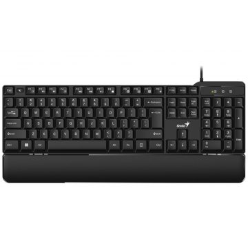 GENIUS KB-100XP/ Žični/ Ergo pad/ USB/ CZ+SK postavitev