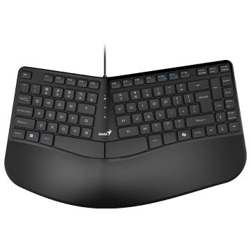   GENIUS Ergo KB-700/ Žični/ Copilot/ ergonomski/ mat/ USB/ CZ+SK postavitev