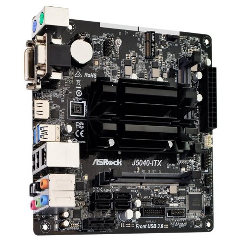 ASRock J5040-ITX / Gemini Lake R / Pentium J5040 / 2x DDR4 SO-DIMM / VGA / DVI-D / HDMI / Mini-ITX