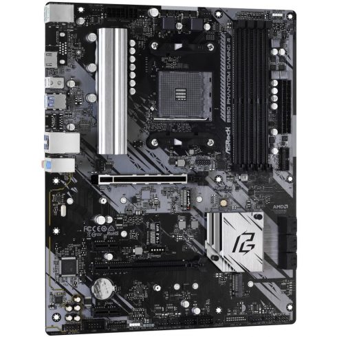 ASRock B550 Phantom Gaming 4 / AMD B550 / AM4 / 4x DDR4 DIMM / HDMI / 2x M.2 / ATX