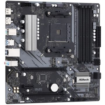   ASRock A520M PHANTOM GAMING 4 / AMD A520 / AM4 / 4x DDR4 DIMM / 2x M.2 / b HDMI / DP / mATX