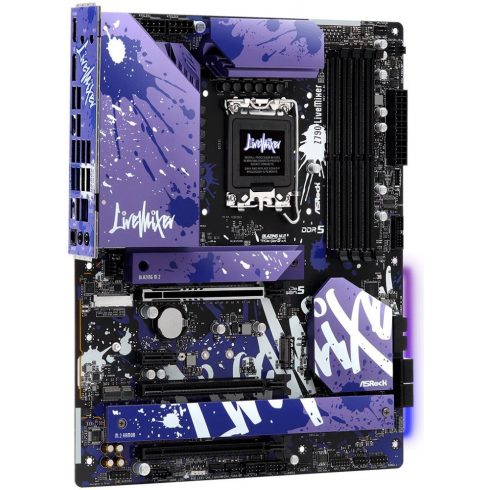 ASRock Z790 LIVEMIXER / LGA1700 / 4x DDR5 / 5x M.2 / HDMI / DP / 2x USB-C / ATX