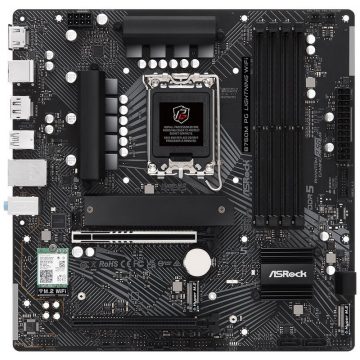   ASRock B760MPG Lightning WiFi / Intel B760 / LGA1700 / 4x DDR5 / 3x M.2 / HDMI / DP / USB-C / WiFi / mATX