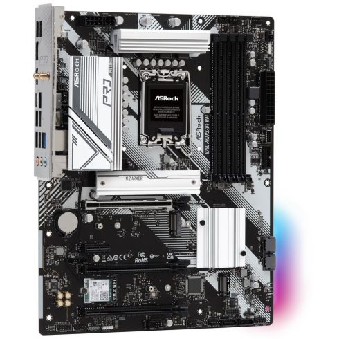 ASRock B760 PRO RS/D4 WIFI / Intel B760 / LGA1700 / 4x DDR4 / 3x M.2 / HDMI / DP / USB-C / WiFi / ATX