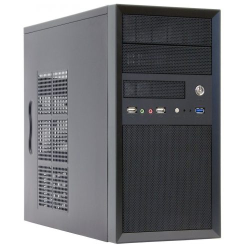 CHIEFTEC MiniT CT-01B, mATX, 350W ATX napajalnik, črn