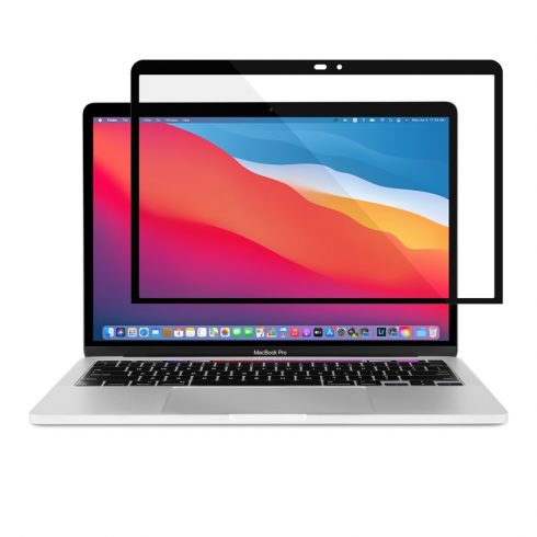 Moshi iVisor XT - Zaščitna folija za MacBook Pro 13 "/ MacBook Air 13" (črni okvir)