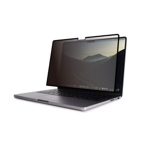 Moshi Umbra - Zaščita zaslona Privacy za MacBook Pro 14" (M3/M2/M1/2023-2021) (črn okvir)