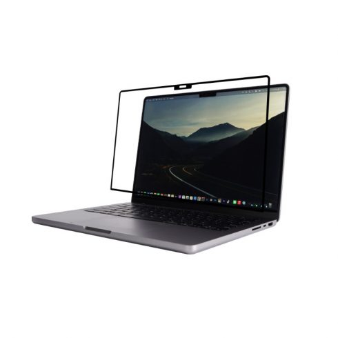 Moshi iVisor AG - Mat zaščita zaslona za MacBook Pro 14" (M3/M2/M1/2023-2021) (črna/prozorna/mat)