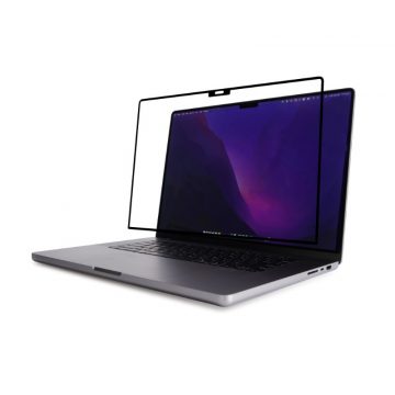   Moshi iVisor AG - Mat zaščita zaslona za MacBook Pro 16" (M3/M2/M1/2023-2021) (črna/prozorna/mat)