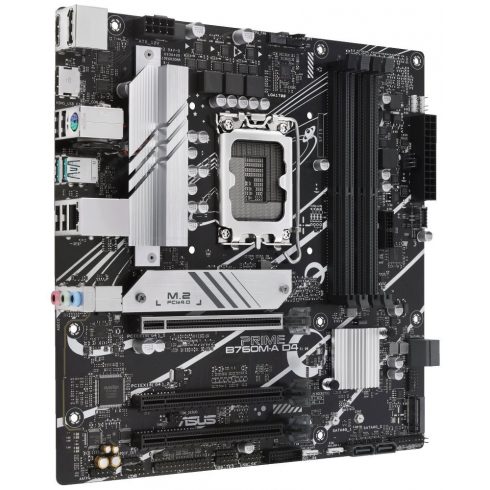 ASUS PRIME B760M-A D4 / Intel B760 / LGA1700 / 4x DDR4 / 2x M.2 / HDMI / DP / mATX