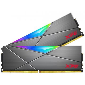   ADATA XPG SPECTRIX D50 32GB DDR4 3600MT/s / DIMM / CL18 / RGB / volfram / KIT 2x 16GB