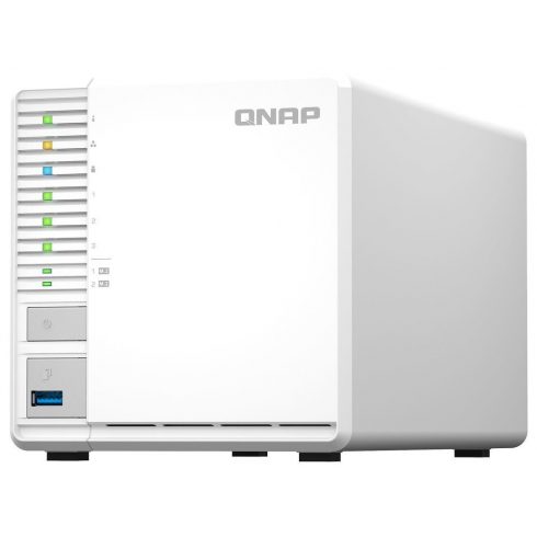 QNAP TS-364-4G 3x SATA, 4GB RAM, 2x M.2 NVMe reže, 3x USB, 1x 2.5GbE, 1x HDMI 1.4b