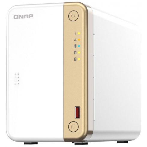 QNAP TS-262-4G 2x SATA/ 4GB RAM/ 2x M.2 NVMe/ 1x PCIe/ 1x 2.5GbE/ 1x HDMI 4K/ 4x USB