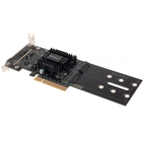 Synology M2 SSD cache adapter v režo PCIe