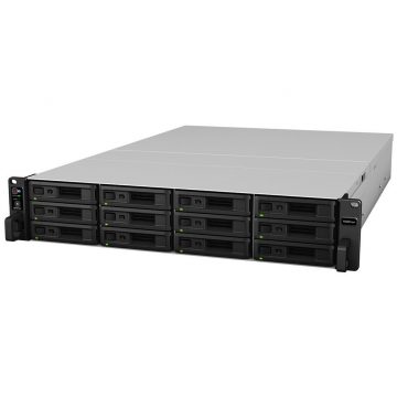   Synology RS3621xs+ 2U, 12x SATA, 8GB DDR4, 2x USB 3.0, 4x Gb LAN, 2x 10Gb LAN, 2x PCIe